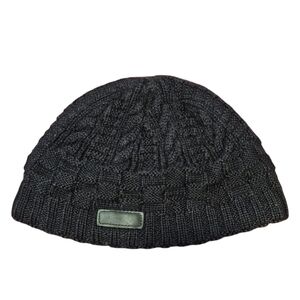 Bula Black Wool Polartec Beanie Toque